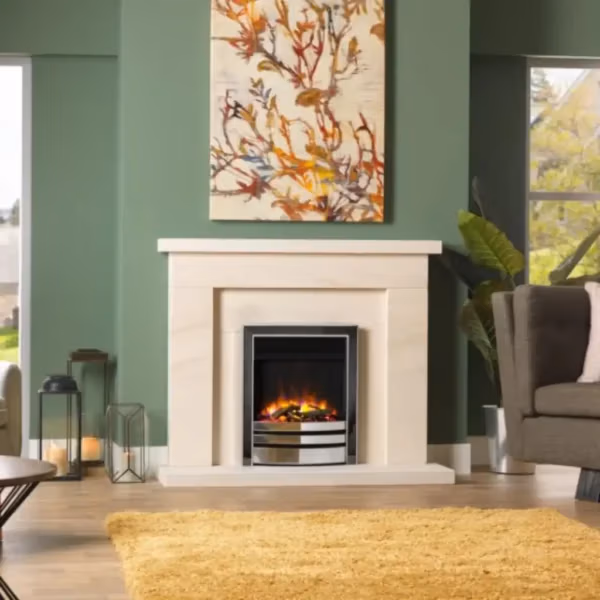 Charlton and Jenrick 3D Ecoflame Inset Electric Fire