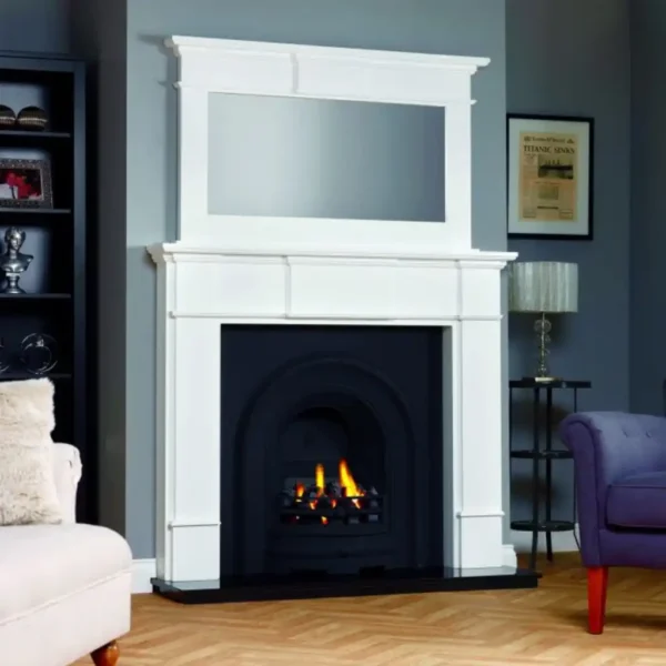 GB Mantels Sovereign Collection Harrogate Wooden Fireplace