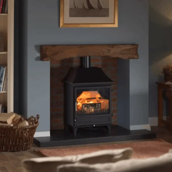 Purevision Heritage HPV5W 5kW Multi-Fuel Stove