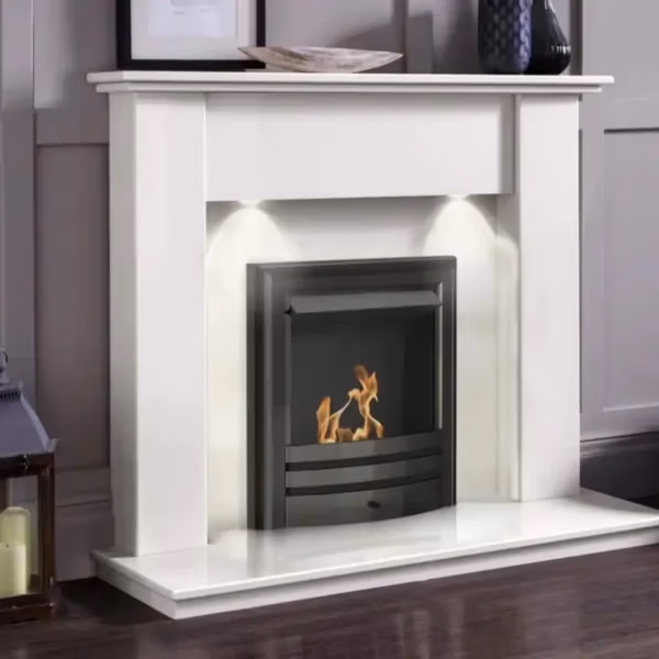 Bespoke Madrid Marble Fireplace