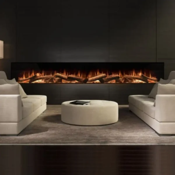 Evonic Halo 2400 Media Wall Electric Fire