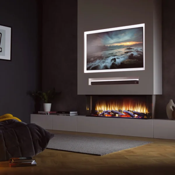 Charlton & Jenrick iRange i1250e Deep Electric Fire