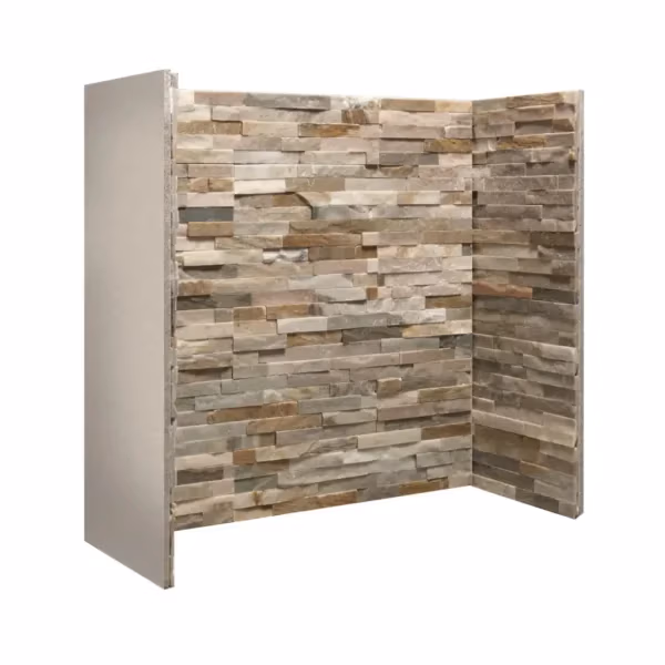 Penman Collection Oyster Staggered Slate Chamber