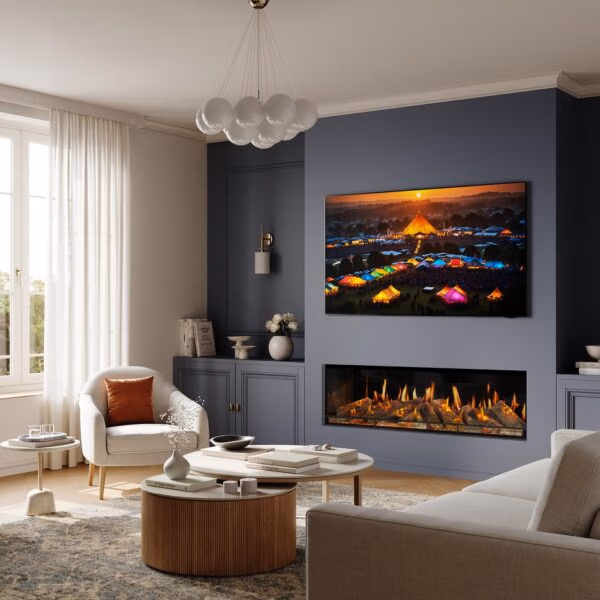 Evonic Genesis built in media wall electric fire