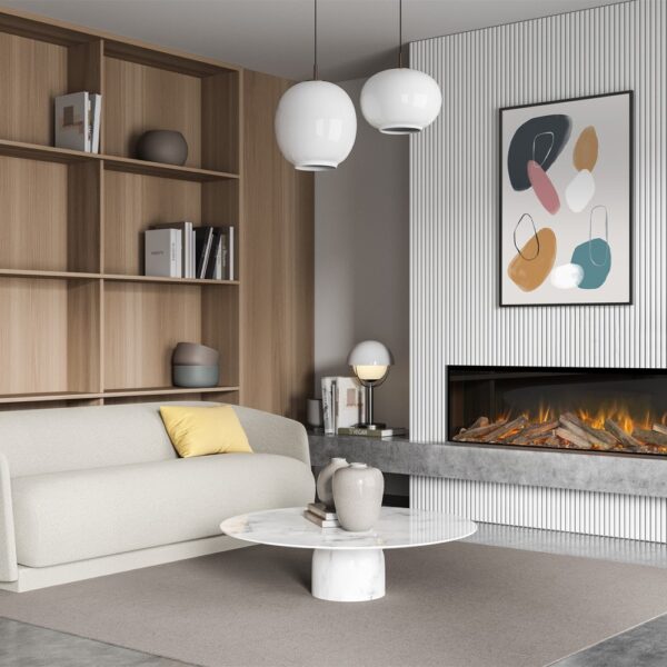Evonic Kinver SL slimline media wall electric fire