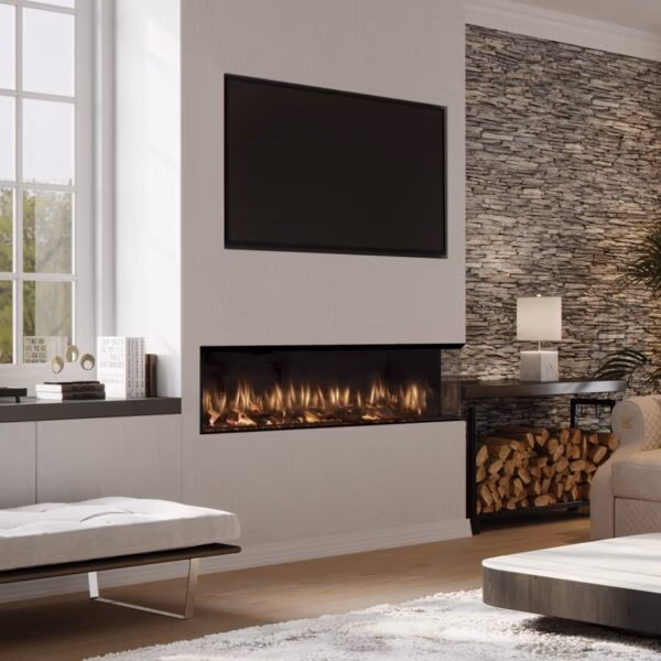 Evonic Octane built in media wall electric fire