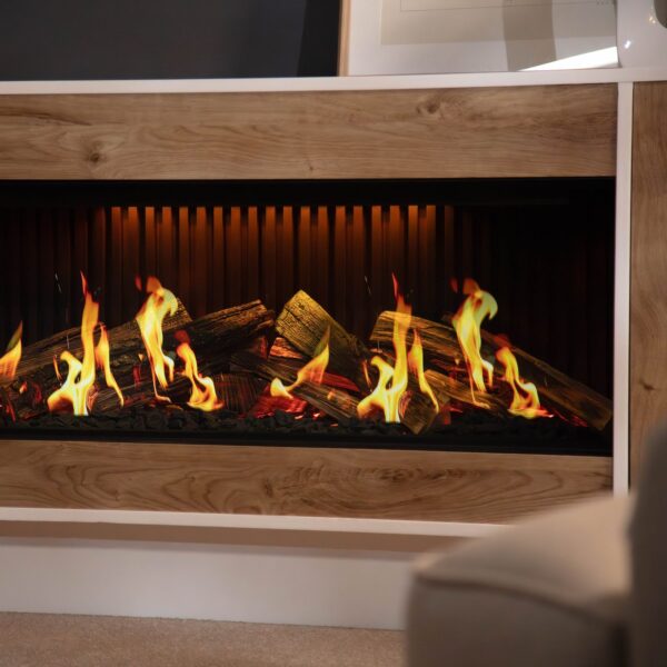 Flamerite E-Ridium 1500 media wall electric fire