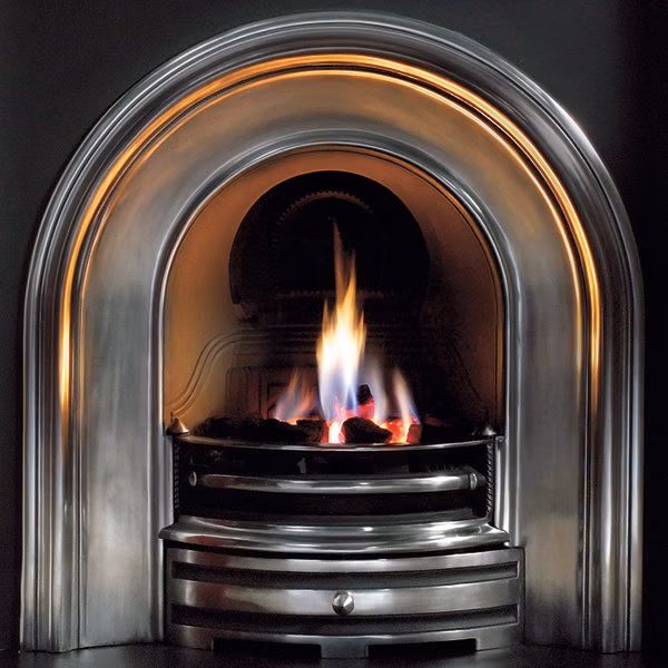 Gallery Crown Cast Iron Fire Insert at Heatwave Fireplaces Warrington