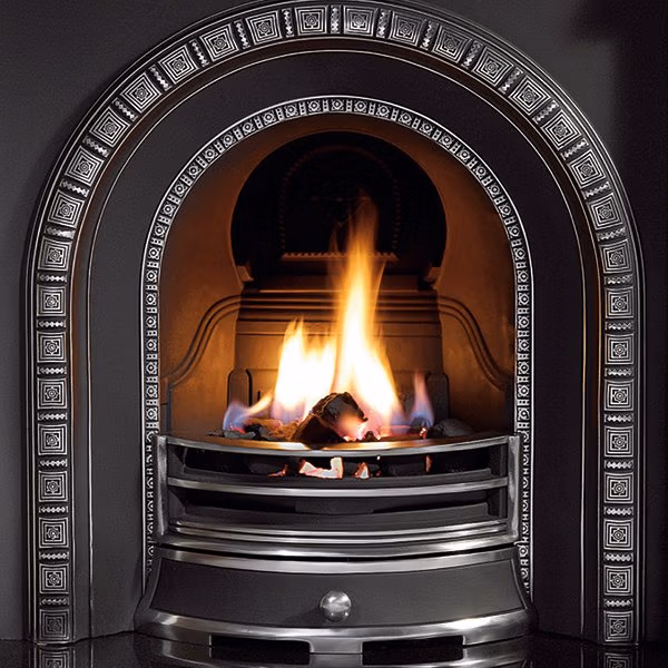 Gallery Henley Cast Iron Fire Insert at Heatwave Fireplaces Warrington