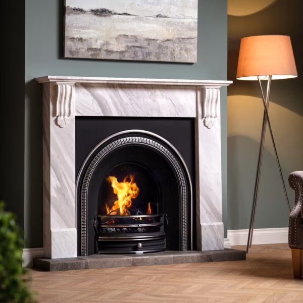 Gallery Richmond Kallos Marble Fireplace at Heatwave Fireplaces Warrington