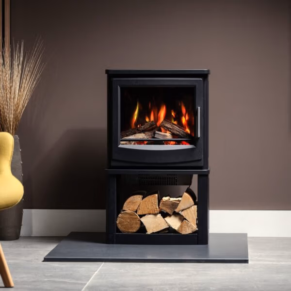 Gallery Solano Electric Stove at Heatwave Fireplaces Warrington