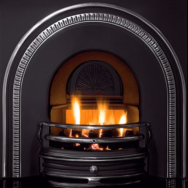 Gallery Traditions Cast Iron Fire Insert at Heatwave Fireplaces Warrington