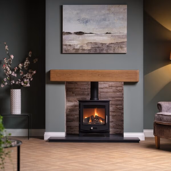 Penman Kirkham Eco Max Gas Stove at Heatwave Fireplaces Warrington