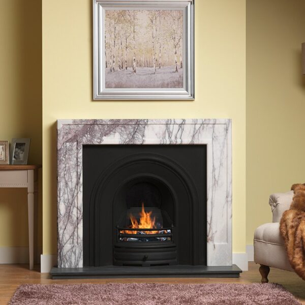 Penman Opus Arched Cast Iron Insert at Heatwave Fireplaces Warrington