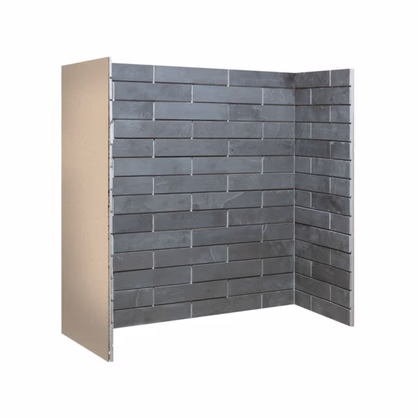 Penman Porcelain Slate Brick Bond Chamber at Heatwave Fireplaces Warrington