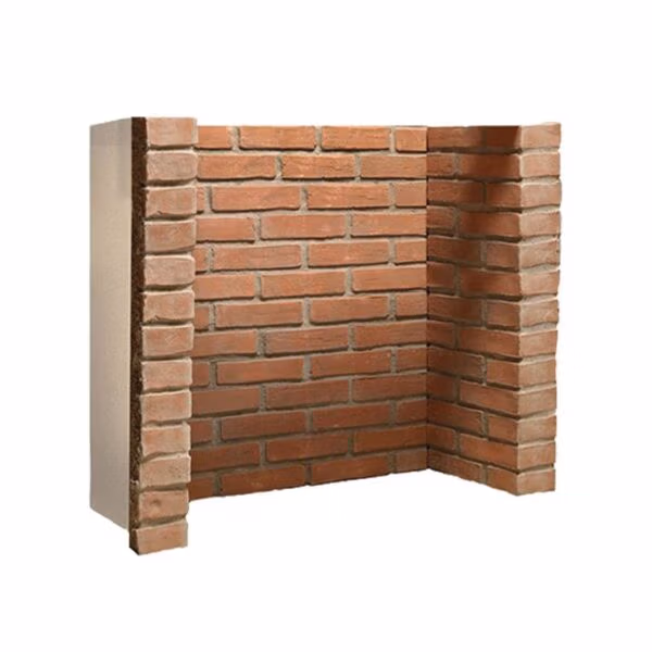 Penman Rustic Brick with Front Returns Chamber at Heatwave Fireplaces Warrington