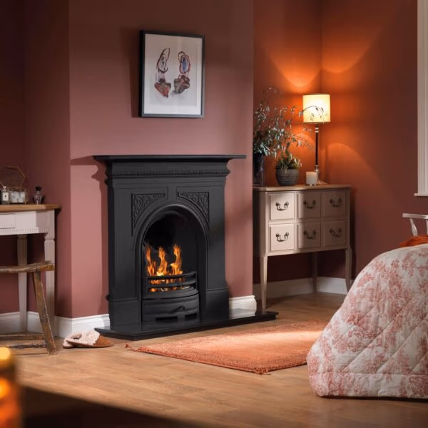 Penman Trinity Combination Cast iron Fireplace at Heatwave Fireplaces Warrington